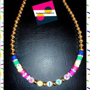 14kt gold filled handmade necklace